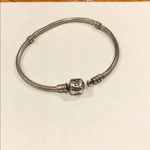 Pandora Jewelry - Pandora iconic silver charm 7 inch bracelet Pandora Jewelry - Pandora iconic silver charm 7 inch bracelet